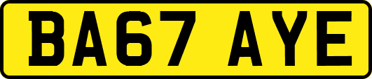 BA67AYE