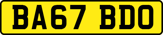 BA67BDO
