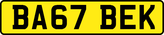 BA67BEK
