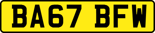 BA67BFW