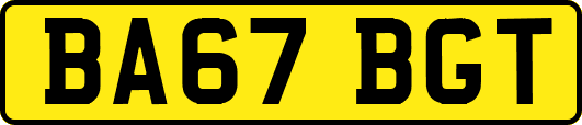 BA67BGT