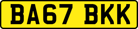 BA67BKK