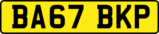 BA67BKP