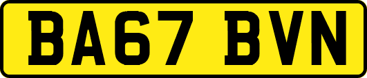 BA67BVN