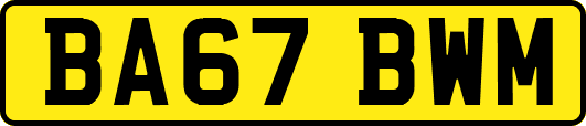 BA67BWM