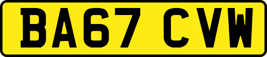 BA67CVW