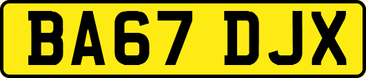 BA67DJX