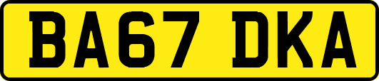 BA67DKA