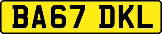 BA67DKL