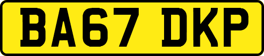 BA67DKP