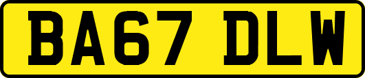 BA67DLW