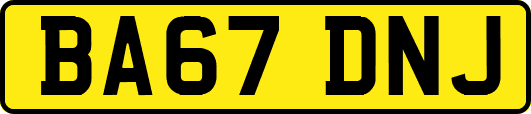 BA67DNJ
