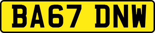 BA67DNW