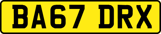 BA67DRX