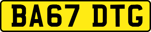 BA67DTG
