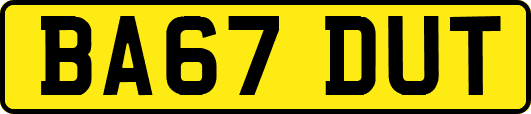 BA67DUT