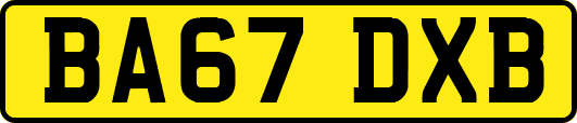 BA67DXB