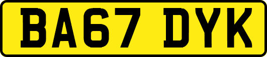 BA67DYK