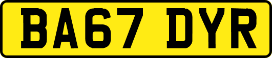BA67DYR