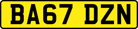 BA67DZN