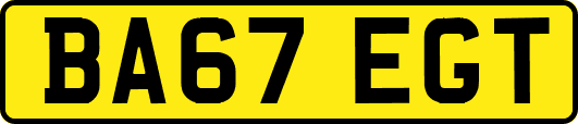 BA67EGT