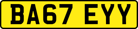 BA67EYY