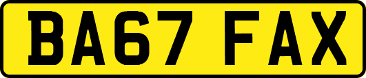 BA67FAX