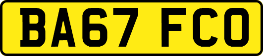 BA67FCO