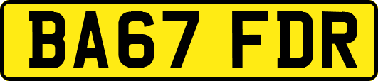 BA67FDR