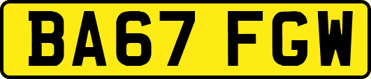BA67FGW
