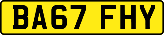 BA67FHY