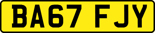 BA67FJY