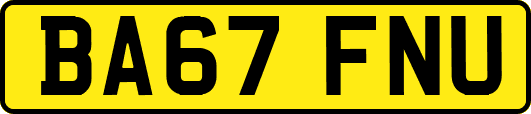 BA67FNU