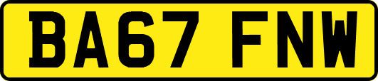 BA67FNW