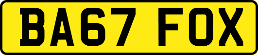 BA67FOX