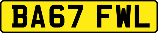 BA67FWL