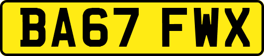 BA67FWX