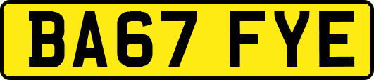 BA67FYE