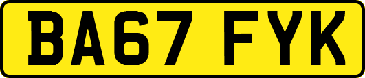 BA67FYK