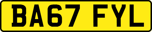 BA67FYL