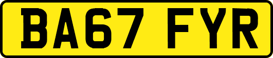 BA67FYR