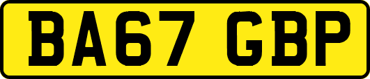 BA67GBP