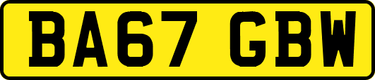 BA67GBW