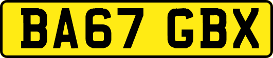 BA67GBX