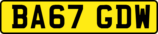 BA67GDW