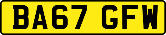 BA67GFW