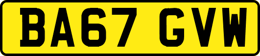 BA67GVW