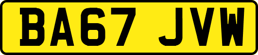 BA67JVW