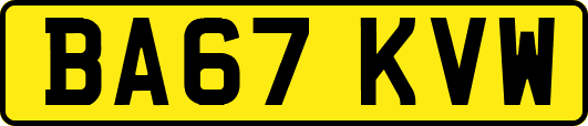BA67KVW