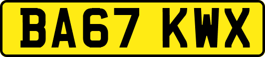 BA67KWX